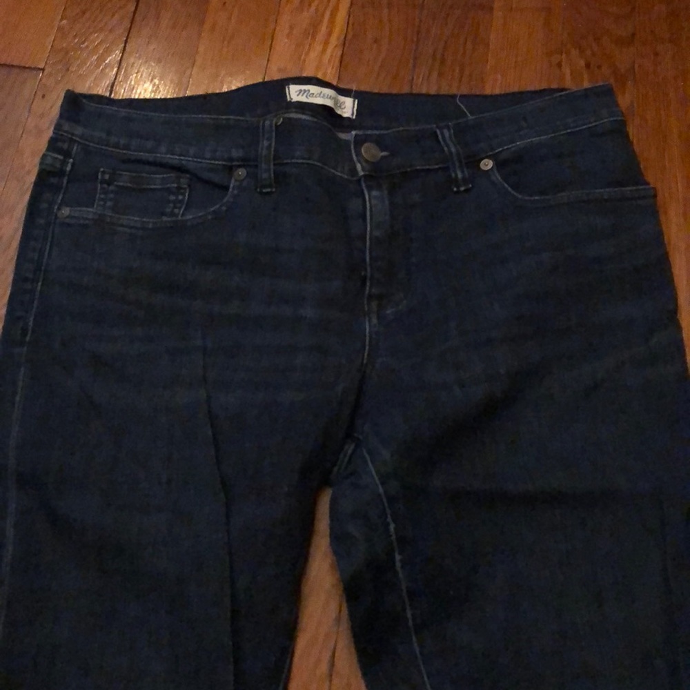 DONATED TO CHARITY MADEWELL Skinny Skinny Navy Jeans - Picture 1 of 3